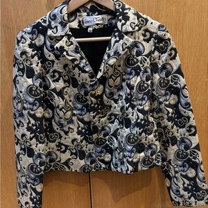 Vintage 1960s brocade blazer by Gino Charles